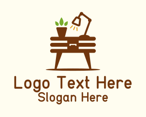 Desk Lamp Table Logo