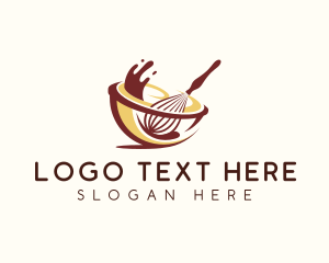 Sweets - Bakery Whisk Pastries logo design