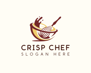 Bakery Whisk Pastries logo design