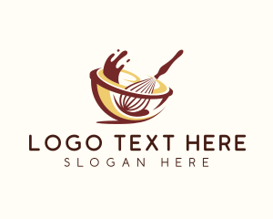 Dough - Bakery Whisk Pastries logo design