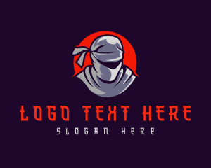 Fighter - Ninja Assasin Character logo design