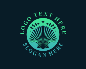 Premium Luxury - Ocean Clam Shell logo design