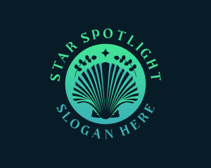 Ocean Clam Shell Logo