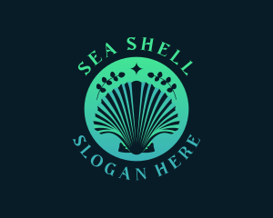 Shell - Ocean Clam Shell logo design