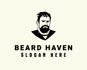 Beard - Beard Barber Man logo design