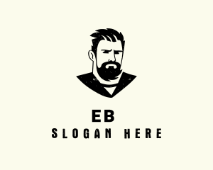 Photograher - Beard Barber Man logo design