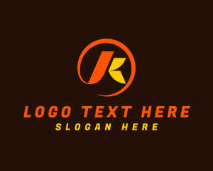 Influencer - Generic Business Company Letter K logo design