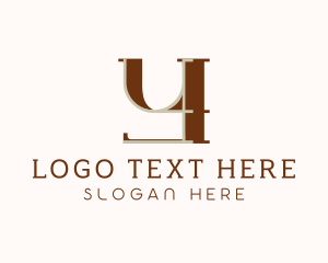 Letter Y - Art Deco Hotel Interior Designer logo design