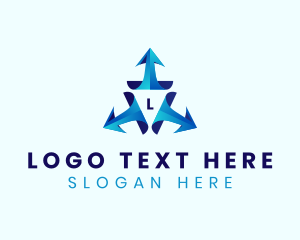 Shipping - Arrow Firm Consulting logo design