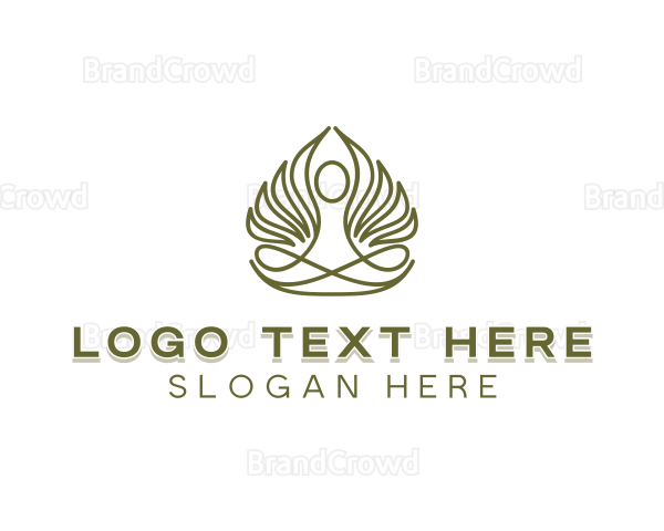 Leaf Healing Relaxation Logo