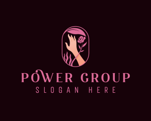  Flower Hand Spa Logo