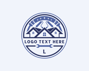 Carpenter - House Tools Renovation logo design