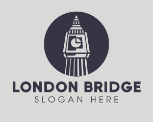 London Big Ben  logo design