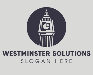 London Big Ben  logo design