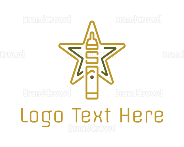 Golden Star Vape Logo