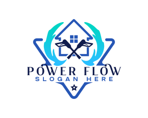 Home Power Cleaning logo design