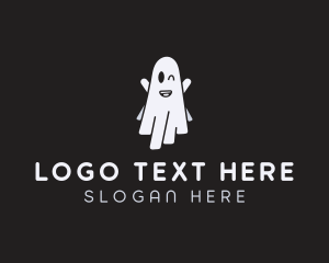 Ghost Halloween Costume Logo