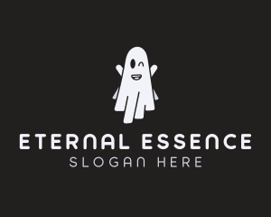 Ghost Halloween Costume logo design