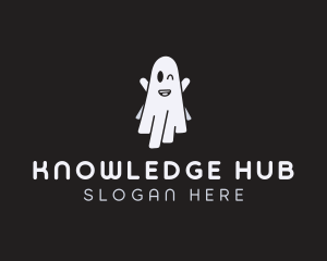 Scary - Ghost Halloween Costume logo design