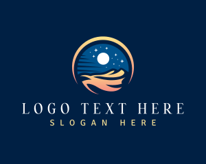 Vacation - Desert Tour Adventure logo design