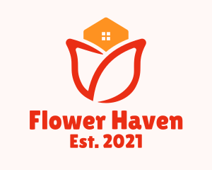 Flower Bud House logo design