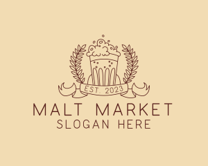 Malt - Craft Beer Brewery logo design