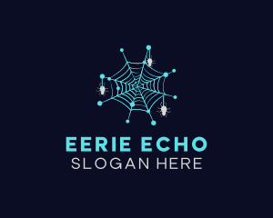 Spider Network Web logo design