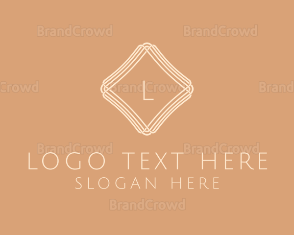 Elegant Minimalist Diamond Logo