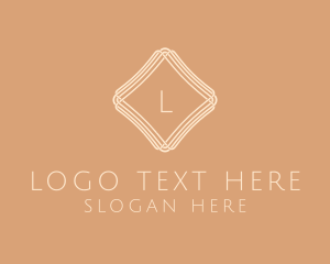 Linear - Elegant Minimalist Diamond logo design