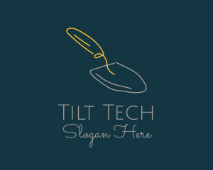 Gardening Shovel Trowel logo design