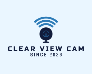 Webcam - Webcam WiFi Signal logo design