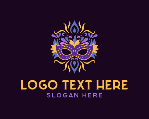 Festivity - Festival Mask Theater logo design