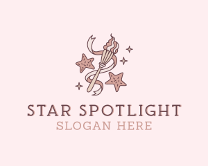 Cookie Star Sweets logo design