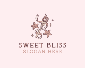 Sugar - Cookie Star Sweets logo design