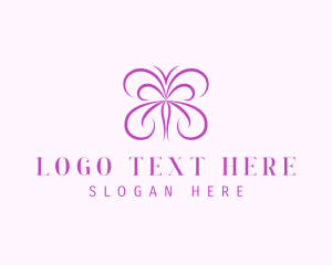 Cosmetics - Feminine Wellness Butterfly logo design