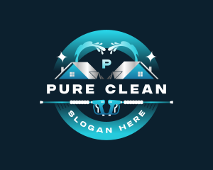 Pressure Washer Maintenance logo design