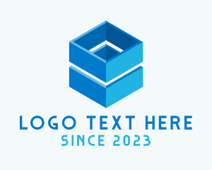 Technology - 3D Hexagon Cube Technology logo design