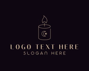 Decor - Spa Candle Decor logo design