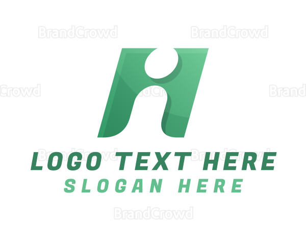 Tech Person Letter HI Logo