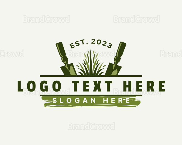 Landscaping Planting Gardening Logo