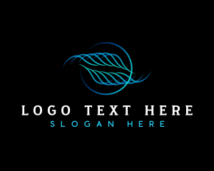 Gradient - Wave Technology Software logo design