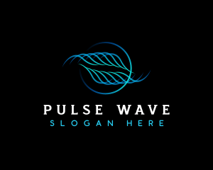 Frequency - Wave Technology Software logo design