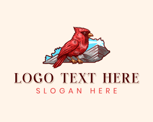 Outdoor - Kentucky Cardinal Bird logo design