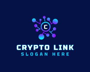 Cyber Digital Link logo design