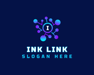 Cyber Digital Link logo design