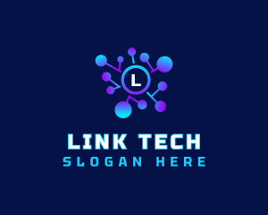 Cyber Digital Link logo design