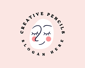 Doodle Face Paint logo design