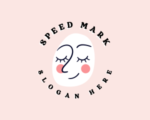 Doodle Face Paint logo design