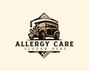 Retro Car Detailing logo design