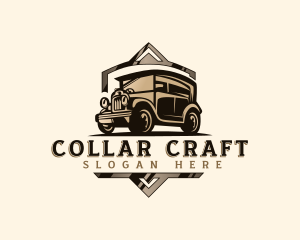 Retro Car Detailing logo design